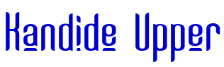 Kandide Upper font